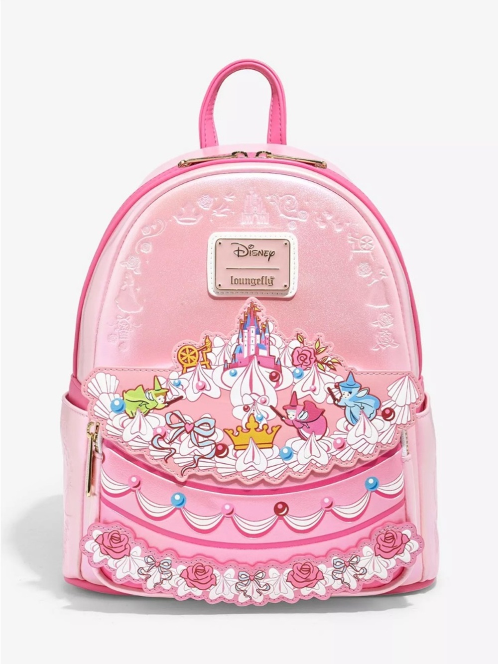 Loungefly Disney Sleeping Beauty Aurora Cake Mini Backpack NWT